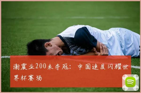 谢震业200米夺冠:中国速度闪耀世界杯赛场