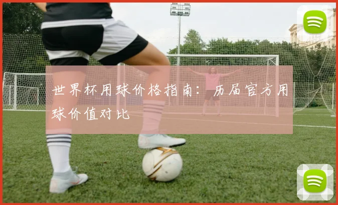 世界杯用球价格指南:历届官方用球价值对比